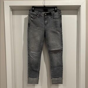 RtA Gray Skinny Jeans